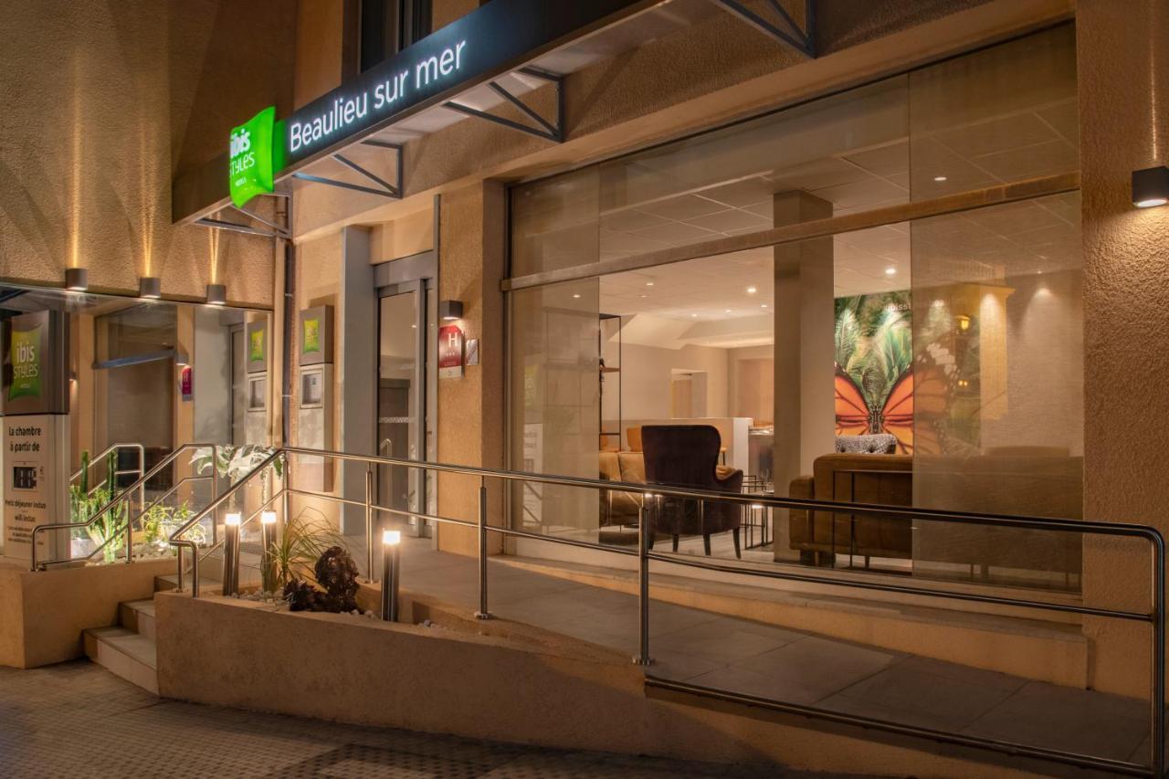 ibis Styles Beaulieu sur Mer Exterior foto